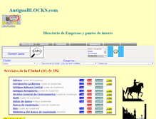 Tablet Screenshot of antiguablocks.com